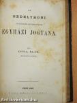 1865/8-ik évi országgyülési törvény-czikkek/Az erdélyhoni evangelico-reformatusok egyházi jogtana