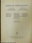 Rákóczi emlékkönyv I-II.