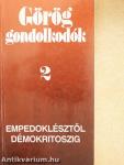 Görög gondolkodók 2.