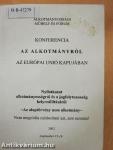 Konferencia az alkotmányról az Európai Unió kapujában