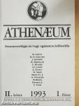 Athenaeum 1993. II. kötet 1. füzet