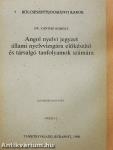 Angol nyelvi jegyzet állami nyelvvizsgára előkészítő és társalgó tanfolyamok számára