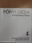 Fónyi Géza emlékkiállítása