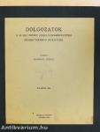 Dolgozatok a M. Kir. Ferencz József-Tudományegyetem Régiségtudományi Intézetéből XIV.