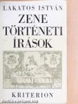Zenetörténeti írások