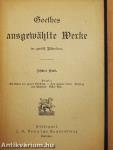 Goethes ausgewählte Werke I-XII. (gótbetűs)