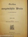 Goethes ausgewählte Werke I-XII. (gótbetűs)