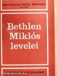 Bethlen Miklós levelei I.