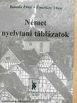 Német nyelvtani táblázatok