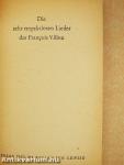 Die sehr respektlosen Lieder des Francois Villon