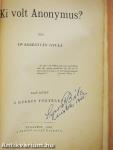Ki volt Anonymus? I-II.