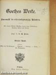Goethes Werke 4-7. (gótbetűs)