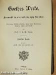 Goethes Werke 4-7. (gótbetűs)