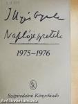 Naplójegyzetek 1975-1976