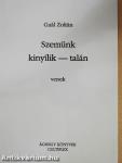 Szemünk kinyílik - talán