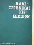 Haditechnikai kislexikon