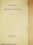 Ronda tanár úr
