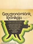Gasztronómiánk krónikája