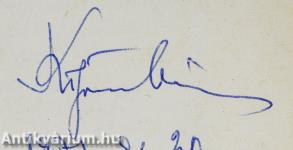 Függetlenség és haladás (dedikált példány)