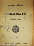 Népballada-est