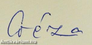 Himnusz a tűzhöz (dedikált példány)