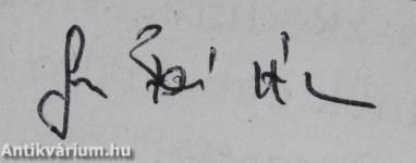 Emlékirat és történelem (többszörösen dedikált példány)