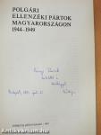 Polgári ellenzéki pártok Magyarországon (dedikált példány)
