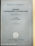 Műszaki matematikai gyakorlatok A. VIII.