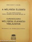 A mélységi élesség/Újrendszerű mélységi élességi táblázatok