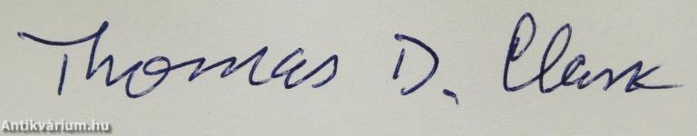 Three American Frontiers (dedikált példány)