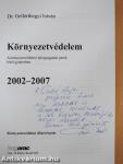 Környezetvédelem 2002-2007 (dedikált példány)