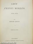 Gróf Zrinyi Miklós III-IV. (töredék)