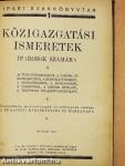 Közigazgatási ismeretek iparosok számára