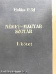 Német-magyar szótár I-II.