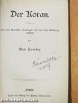 Der Koran (gótbetűs)