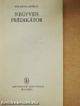 Negyven prédikátor