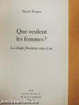 Que veulent les femmes?