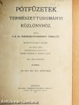 Pótfüzetek a Természettudományi Közlönyhöz 1913-1914/1-4.