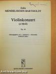 Violinkonzert e-Moll
