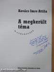 A megkerült téma (dedikált példány)