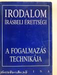 Irodalom írásbeli érettségi