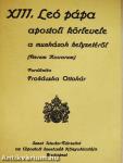 XIII. Leó pápa apostoli körlevele a munkások helyzetéről
