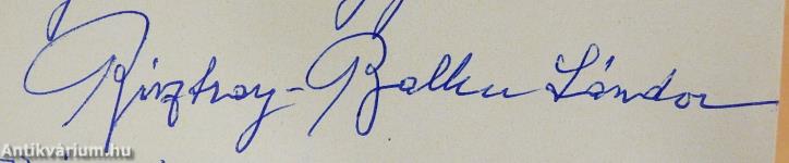 Radiológiai munkák (dedikált példány)