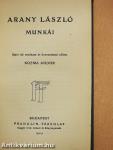 Arany László munkái