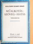 Műalkotás-szöveg-hatás