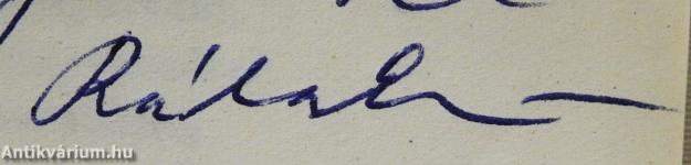 Magános élet (dedikált példány)