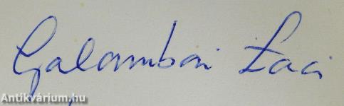 Teremtmények találkozása (dedikált példány)