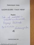 Leányálom - vagy nem? (dedikált példány)