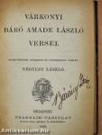 Várkonyi Báró Amade László versei