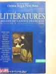 Littératures belges de langue francaise